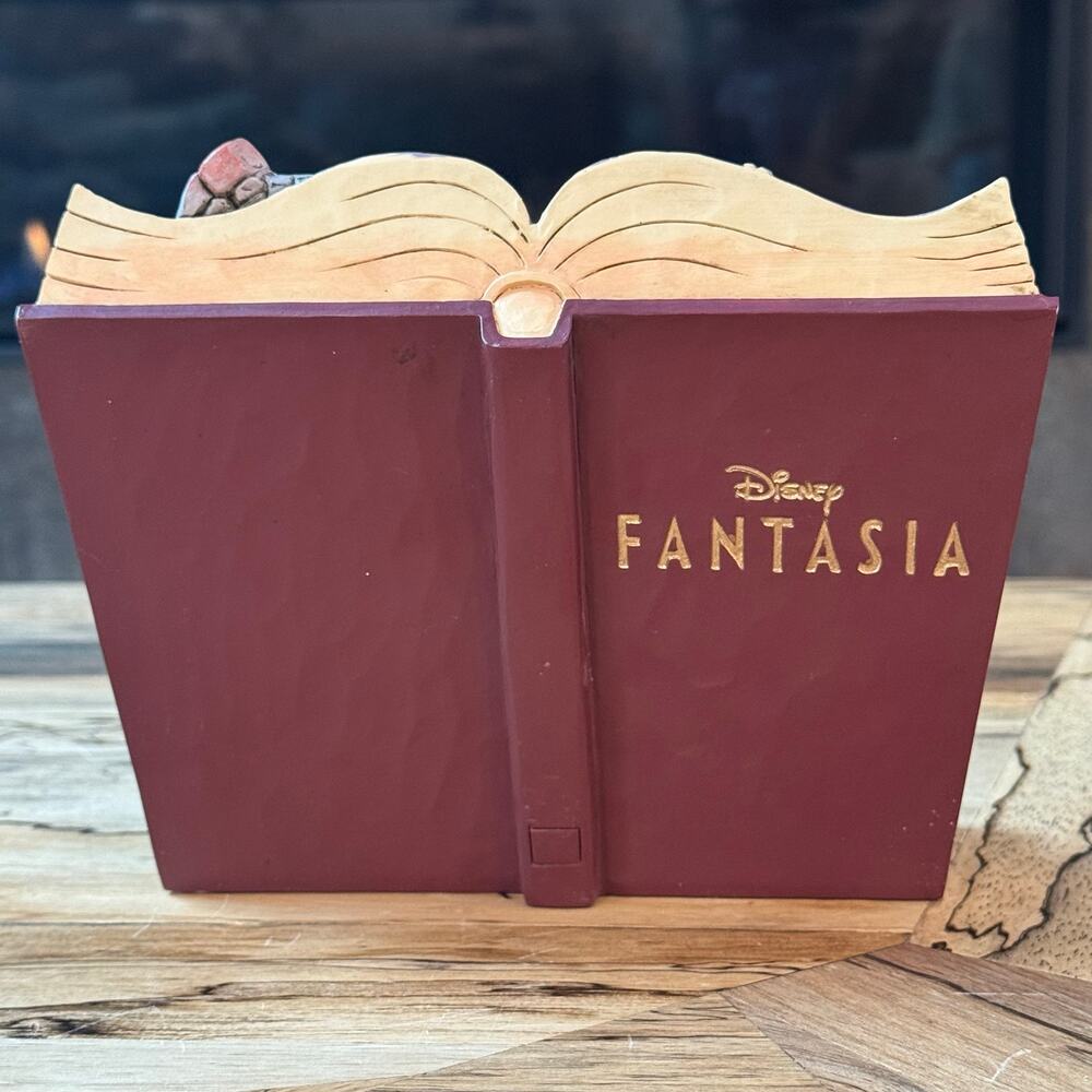 Disney Traditions Jim Shore Sorcerer Mickey Storybook Figurine Fantasia Yen Sid - Picture 12 of 16